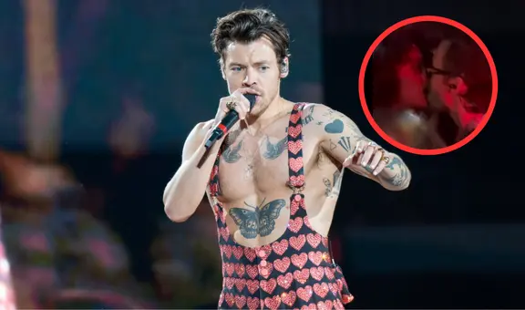 ¿Quién sería la joven a la que besó Harry Styles en el  festival Glastonbury 2025?