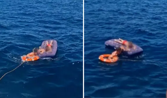 Niño de 5 años y su abuela sobreviven tras ser arrastrados 4 kilómetros mar adentro en Nápoles, Italia