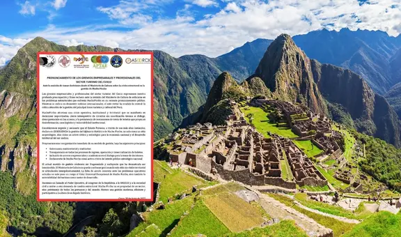 Machu Picchu en crisis: gremios advierten sobre caos en la gestión y riesgo para el patrimonio mundial