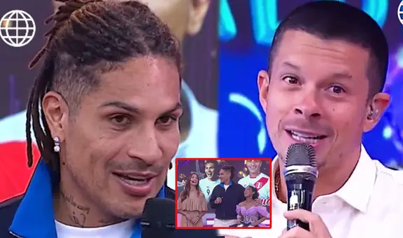 Paolo Guerrero encara a Mario Hart en vivo tras insinuar que 'vigila' a Ana Paula Consorte: "Igual que tú, Chato"