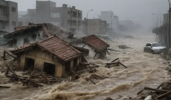 El gran diluvio de Lima que dejó más de 2.000 viviendas afectadas y duró casi 30 horas: ocasionó enormes huaicos