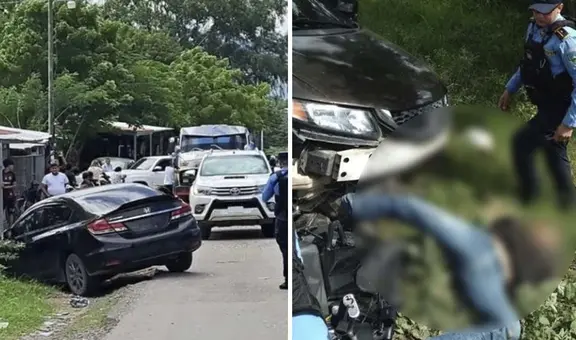 Detienen a hombre tras matar frente a la Policía a sicario que baleó a sus dos hijas en Honduras