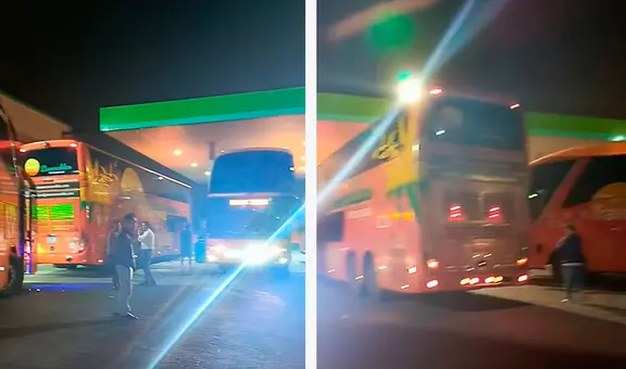 Pasajero baja de bus interprovincial para ir al baño, pero al regresar ve que todos los carros son iguales: "¡Qué difícil me la pusiste!"