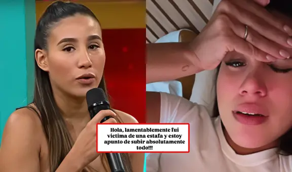 Samahara Lobatón pide ayuda tras ser víctima de estafa con $1.500 y expone identidad del responsable: "Me bloqueó"