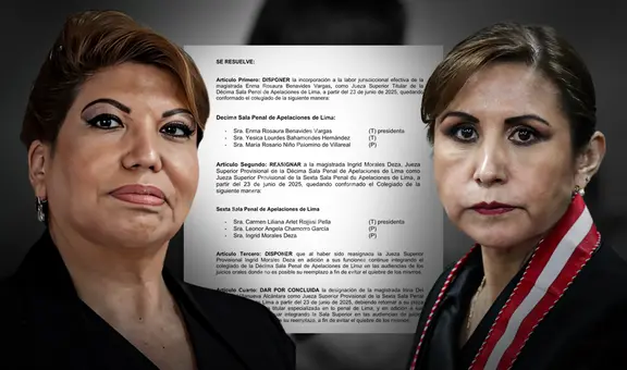 Enma Benavides: Corte de Lima le da la razón a JNJ y dispone la reincorporación de la hermana de Patricia Benavides en el PJ