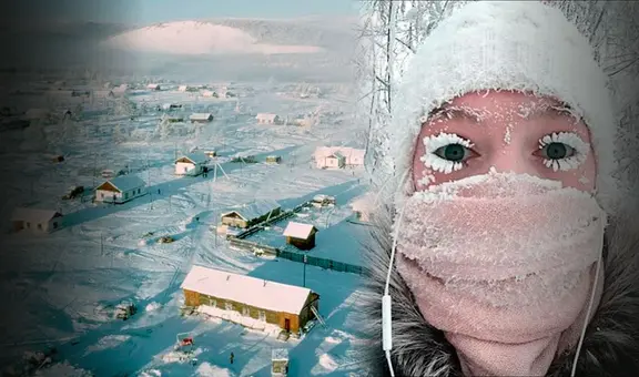 Este pueblo de 800 personas es el más frío del mundo: temperatura baja hasta los -71 grados y los teléfonos no funcionan correctamente