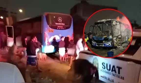 Finge ser pasajero y dispara contra chofer y cobrador en bus de empresa extorsionada en Trujillo: Los Pulpos estarían detrás de atentado