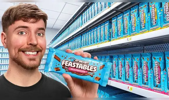 MrBeast llega a Perú con Feastables: la primera tienda insignia mundial de una marca de influencer digital