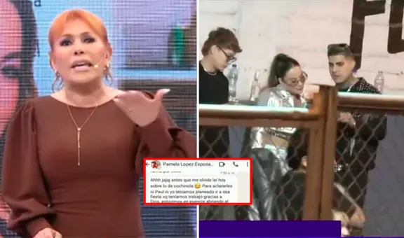 Pamela López asegura que evitó entrar a Cochinola para descansar y Magaly se burla: "Si hubiera conseguido entrada de S/20..."