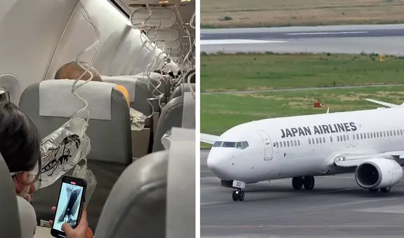 Estas son las imágenes del accidente del vuelo de Japan Airlines que cayó 10.000 metros con 191 pasajeros y tripulantes a bordo