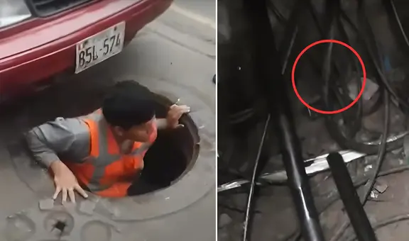 Caen sujetos disfrazados de técnicos de telefonía que robaban cables de buzones en El Agustino