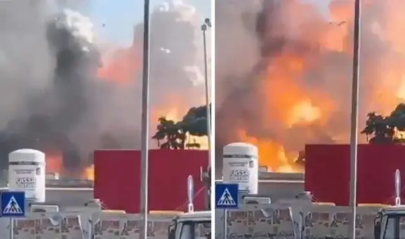 Fuertes explosiones en una estación de servicio en Roma dejan al menos 27 heridos tras choque de camión cisterna