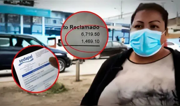 Vecinos de VES pasaron de pagar S/300 a más de S/8.000 en sus recibos de Sedapal: "Se hacen los locos"