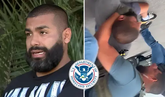Más demandas para Trump: hombre arrestado por grabar redada de ICE le pide US$1 millón al gobierno