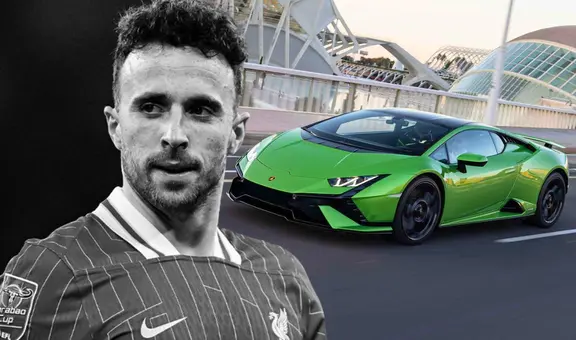 Así era el Lamborghini de lujo en el que murieron Diogo Jota y André Silva valorizado en US$250.000 y una velocidad máxima de 325 km/h
