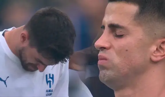 Jugadores portugueses de Al-Hilal rompen en llanto al recordar a Diogo Jota en pleno partido del Mundial de Clubes