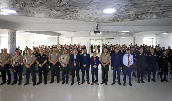 Más de 200 efectivos policiales de Sullana, Talara y Ayabaca fueron capacitados sobre flagrancia delictiva