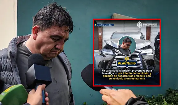 Fiscalía solicita 9 meses de prisión preventiva para Miguel Angel Requejo, empresario que estrelló vehículo en restaurante “El Charrúa”