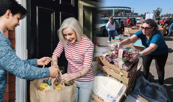 ICE: fundación de California entrega alimentos a inmigrantes que no salen de sus casas por temor a redadas migratorias