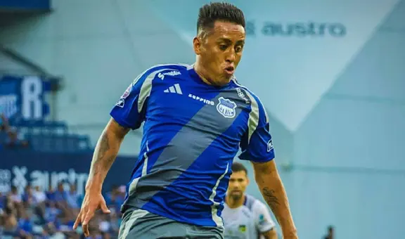 Christian Cueva apareció con espectacular asistencia para que José Francisco Cevallos ponga el 1-0 para Emelec
