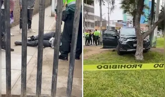 Persecución a balazos en Los Olivos, detienen a delincuente que terminó herido