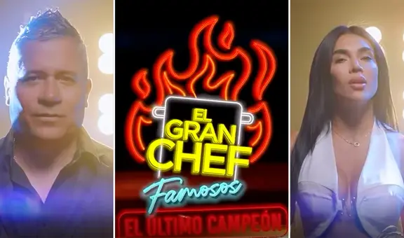 ‘El gran chef famosos: el último campeón’ revela a sus primeros participantes ganadores: Mathías Brivio, Vania Bludau y más