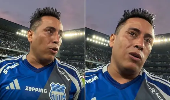 Christian Cueva se mostró aliviado tras primer triunfo con Emelec y salir de zona de descenso: "Lo necesitábamos"