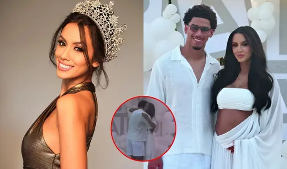 Camila Escribens, ex Miss Perú, revela el sexo de su bebé en lujosa fiesta: Luciana Fuster y Jessica Newton no faltaron