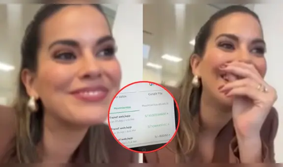 Valeria Piazza mostró cómo el ganador de los S/17 millones de La Tinka recibió su premio y quedó sorprendida: "Yo realmente festejo"