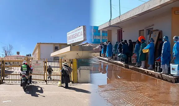 Hospital de Juliaca paraliza atención por presunta contaminación del agua con combustible
