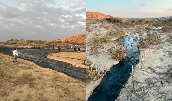 Nuevo derrame de petróleo en Lobitos: municipio obliga suspensión de clases por alta contaminación