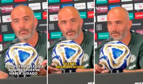 DT de Chelsea fue ridiculizado por periodista brasileño tras quejarse de jugar 60 partidos: "Fluminense juega 70"