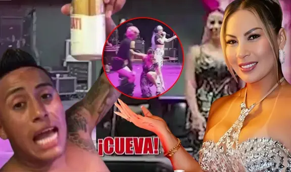 Pamela López vivió momentos incómodos en evento: se cayó en el escenario y el público le recordó a Christian Cueva