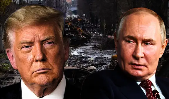 Trump acusa a Putin de causar muchas muertes en Ucrania y asegura que no quiere el fin de la guerra: "Nos echa mucha m*****"