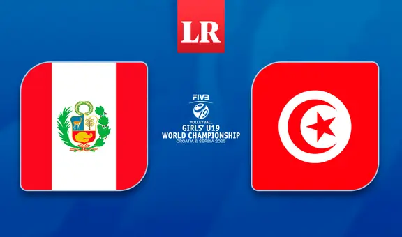 ¿Cuándo juega Perú vs Túnez por el repechaje de los puestos 21 a 24 del Mundial de Vóley sub-19?