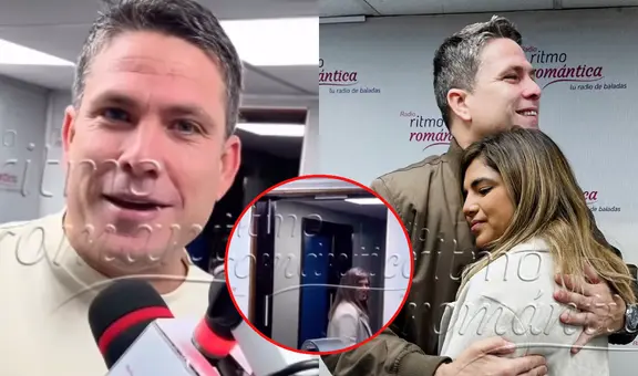 Susana Alvarado sorprende a Paco Bazán con inesperada visita en la radio y usuarios notan peculiar detalle: "Un babero"