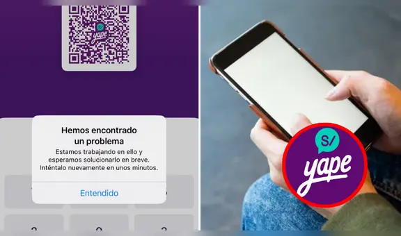 Yape sufrió caída de sistema: usuarios reportaron problemas al realizar transferencias usando la billetera digital