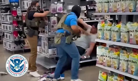 ICE electrocuta a inmigrante con pistola taser en Walmart: fue tirado al suelo y detenido en Alburquerque, Nuevo México
