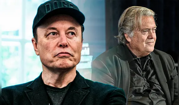 Elon Musk acusó a Steve Bannon, exasesor de Trump, de estar vinculado al caso Jeffrey Epstein: "Aparece en los archivos"