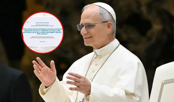 Peruana presentó en España la primera tesis del mundo dedicada al papa León XIV