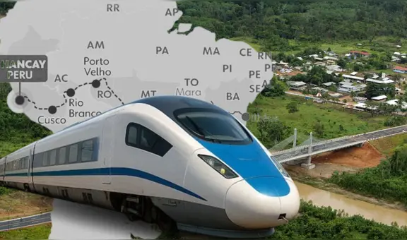 Tren bioceánico Brasil-China llegaría al Pacífico peruano: proyecto costaría hasta US$100.000 millones: ¿por qué razones y cuál es su viabilidad?