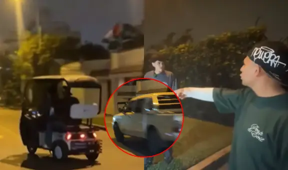 Alcalde de Ate, Franco Vidal, vivió momento de terror durante live en Kick: "Casi me atropella, iba directo a nosotros"