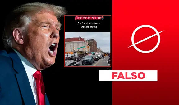 Donald Trump si fue arrestado en Estados Unidos, pero no en el 2025