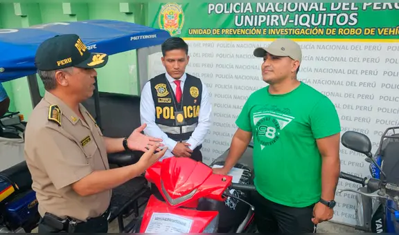 Iquitos: Policía recupera 27 vehículos robados en operativos simultáneos
