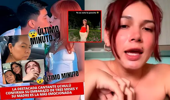 La ‘Uchulú’ reacciona con burla a los rumores de su ‘embarazo’ y comparte foto: “Voy tres meses”