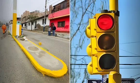 El amarillo en las calles de Lima: ¿por qué los semáforos, puentes y bermas son de ese color y no gris como en otras ciudades?