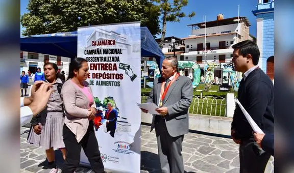 Más de 3.5 millones de soles entregados en depósitos de alimentos: corte de Cajamarca refuerza labor social en Celendín