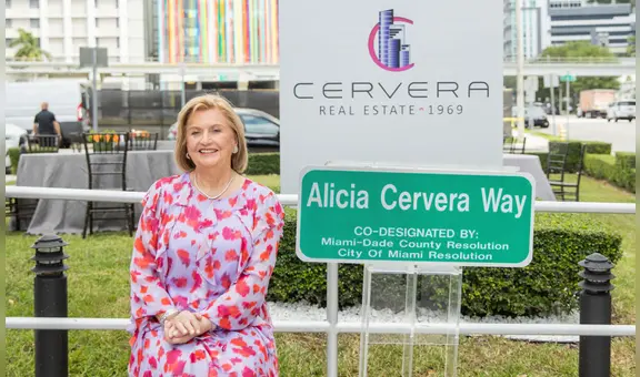 De asilada política a millonaria en EE.UU.: la historia de la peruana Alicia Cervera, 'la reina de Brickell', que tiene una calle con su nombre