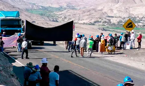 Arequipa: paro de mineros deja el primer fallecido tras enfrentamiento con la Policía