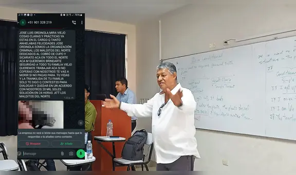Amenazan de muerte y extorsionan a rector de la UNP, José Ordinola, a días de ganar las elecciones